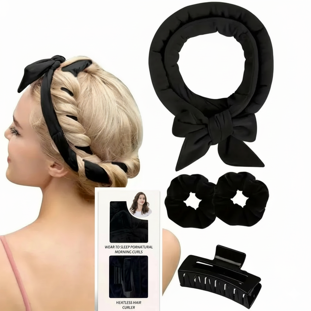 Long Hair Heatless Curl Band