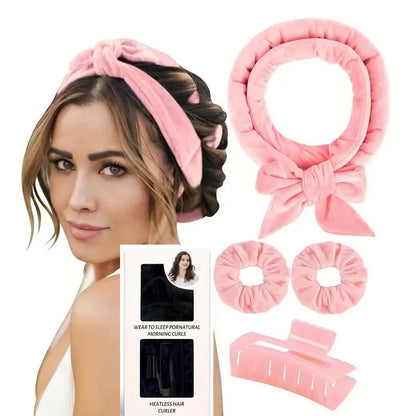 Long Hair Heatless Curl Band