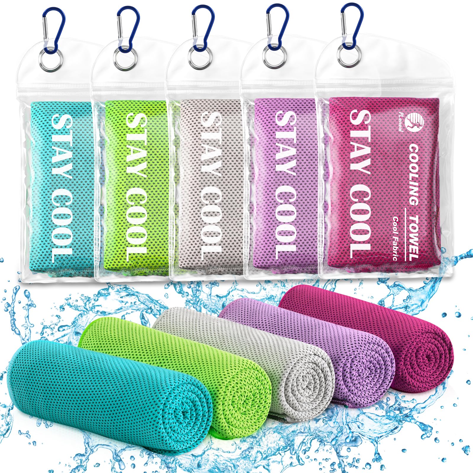 5-Pack Cooling Towels